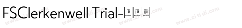 FSClerkenwell Trial字体转换 FSClerkenwell Trial字体转换